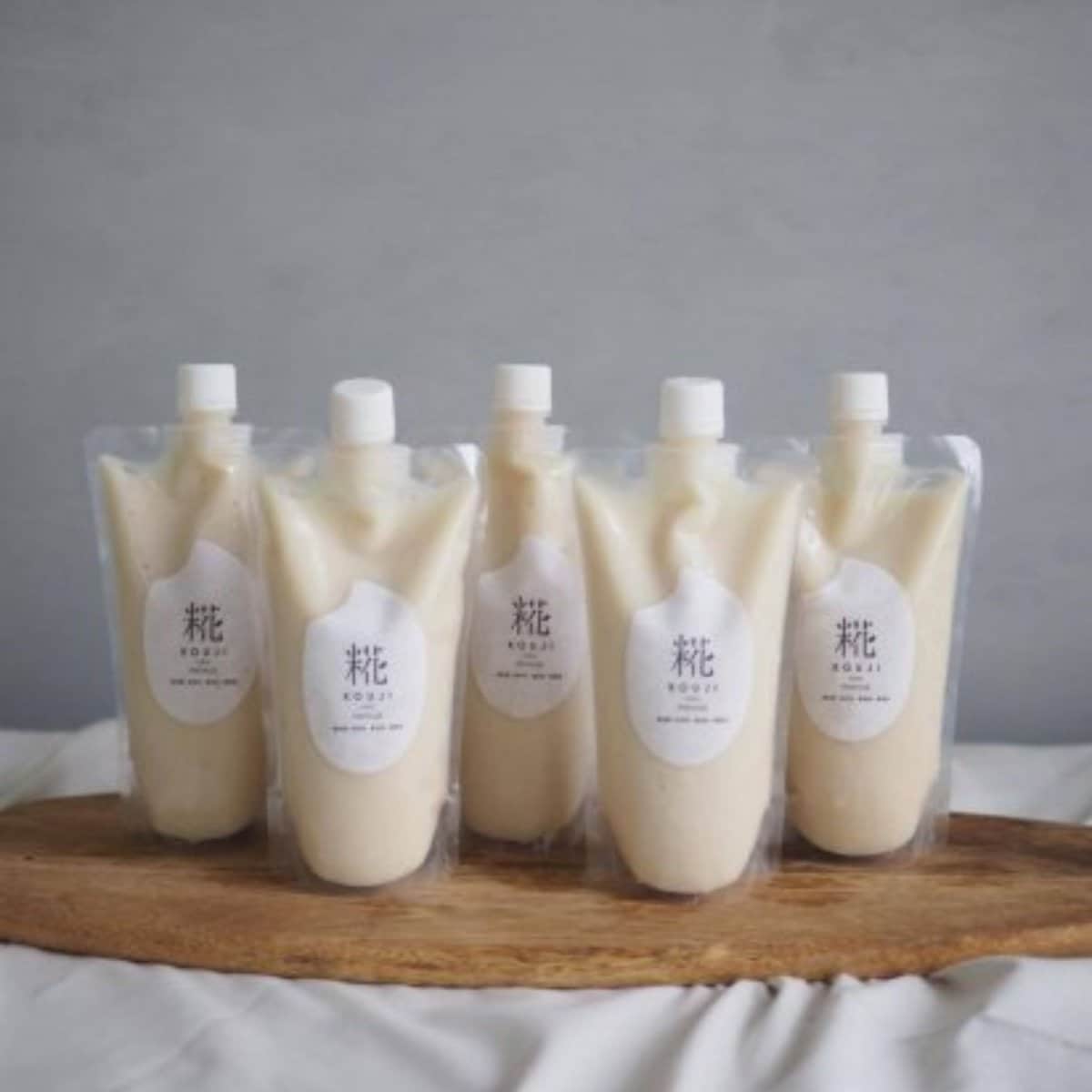 400g入り×5本セット / 糀職人のプライド オリジナル生糀 (発酵糀) 冷凍発送