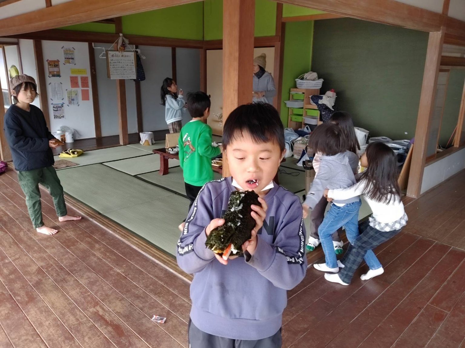 わかめの釜茹で体験　2月15日(土)10時〜14時