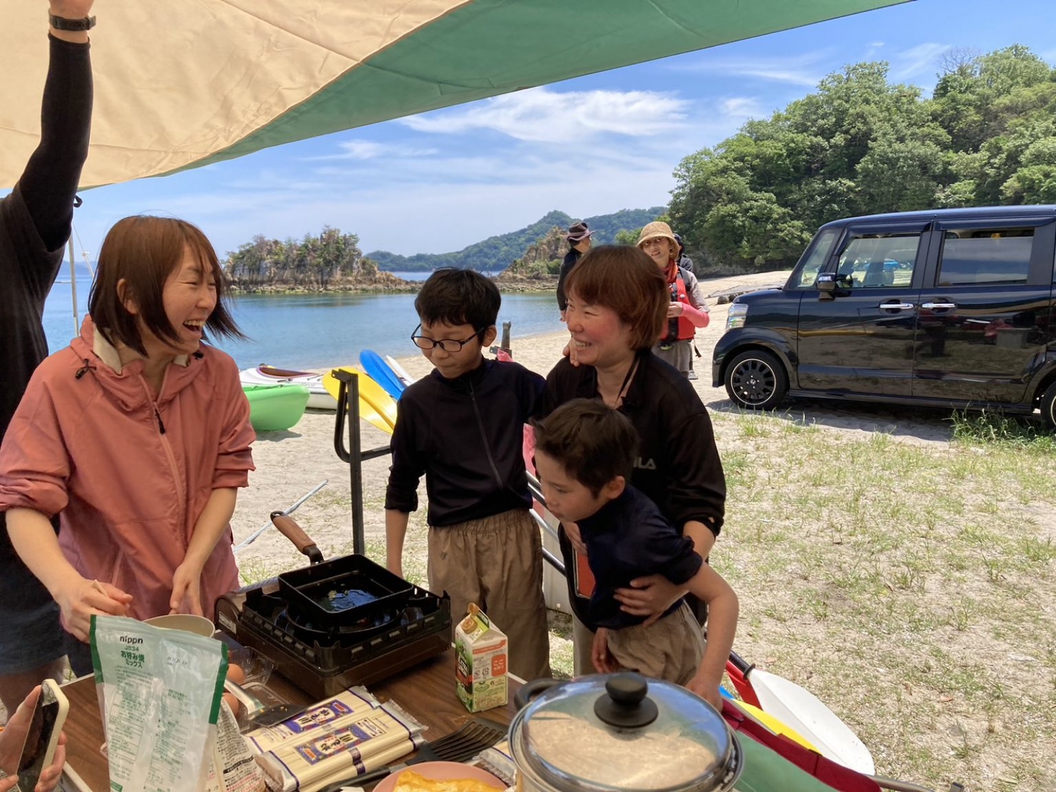 わかめの釜茹で体験　2月15日(土)10時〜14時