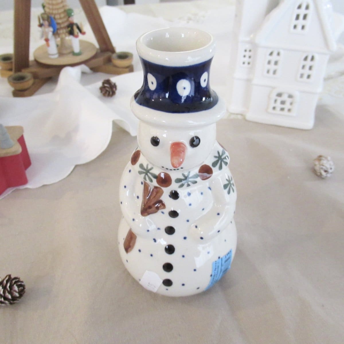 ポーランド食器 スノーマン 白 ザクワディ社