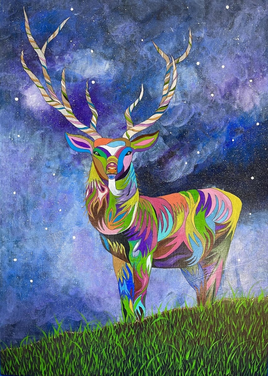 鹿乙明神（諏訪の守り神）