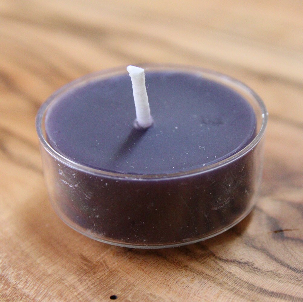 ラベンダー】アロマキャンドル2個入セット（ゆきはな（6枚