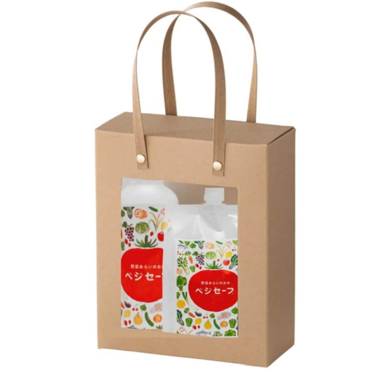 ベジセーフギフトセット（400ml+1200mlパウチ）野菜洗いのお水