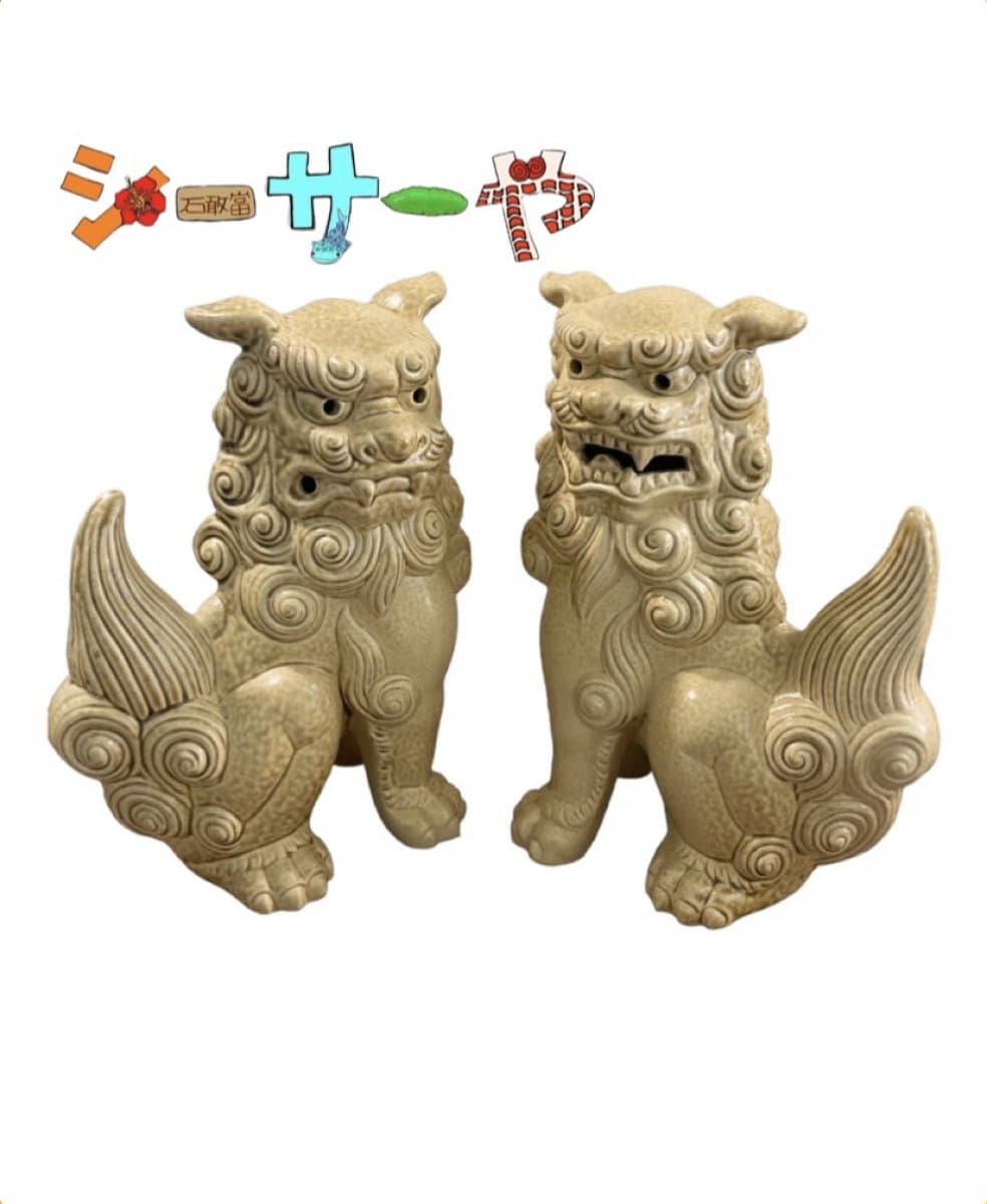 灰色シーサー|シーサー大|宮城勝一郎さん