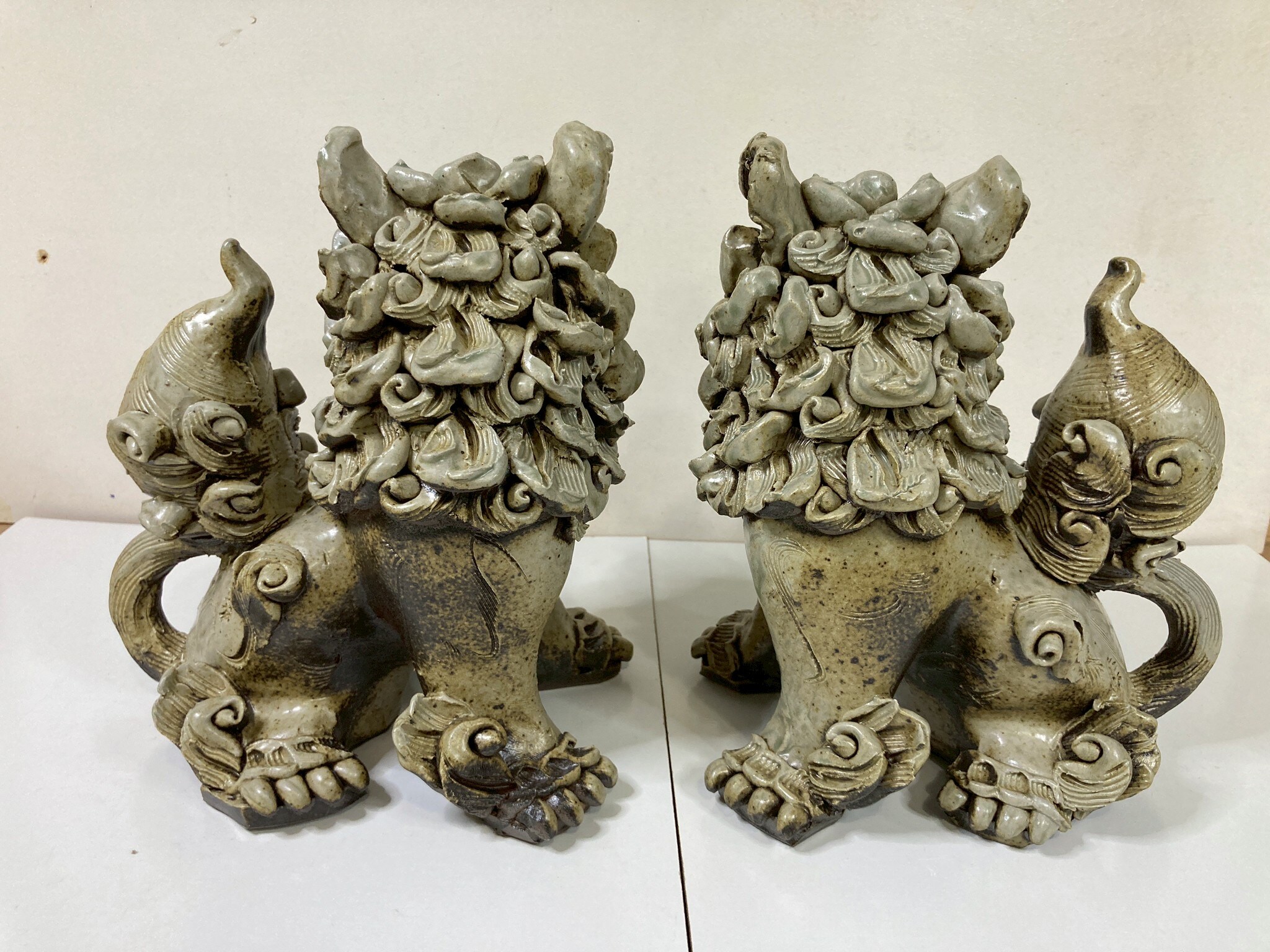 佐久間 栄さん】門柱（立）灰 H200 | 糸満工芸 陶苑