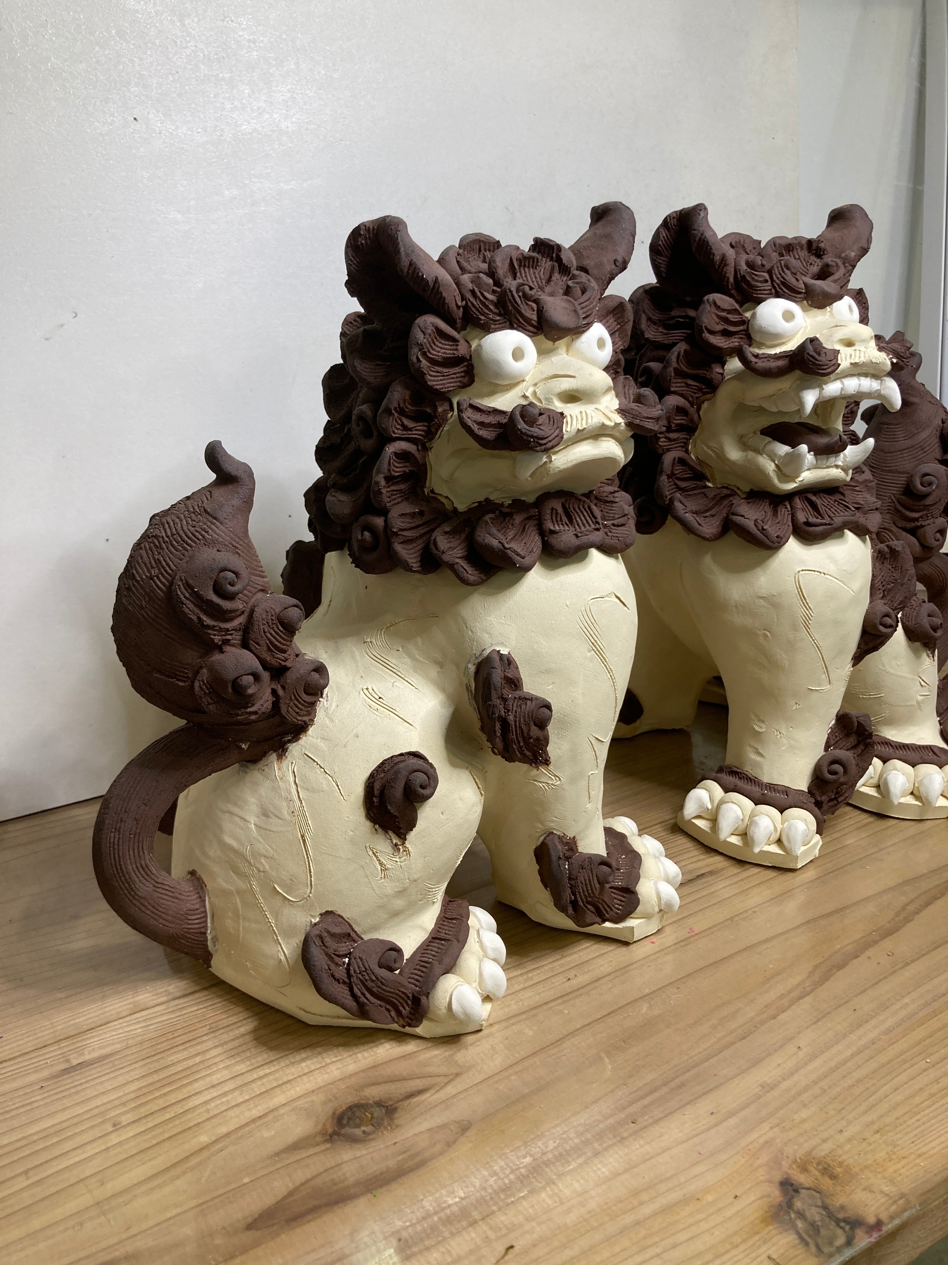 佐久間 栄さん】門柱（立）H270|2色|糸満工芸陶苑