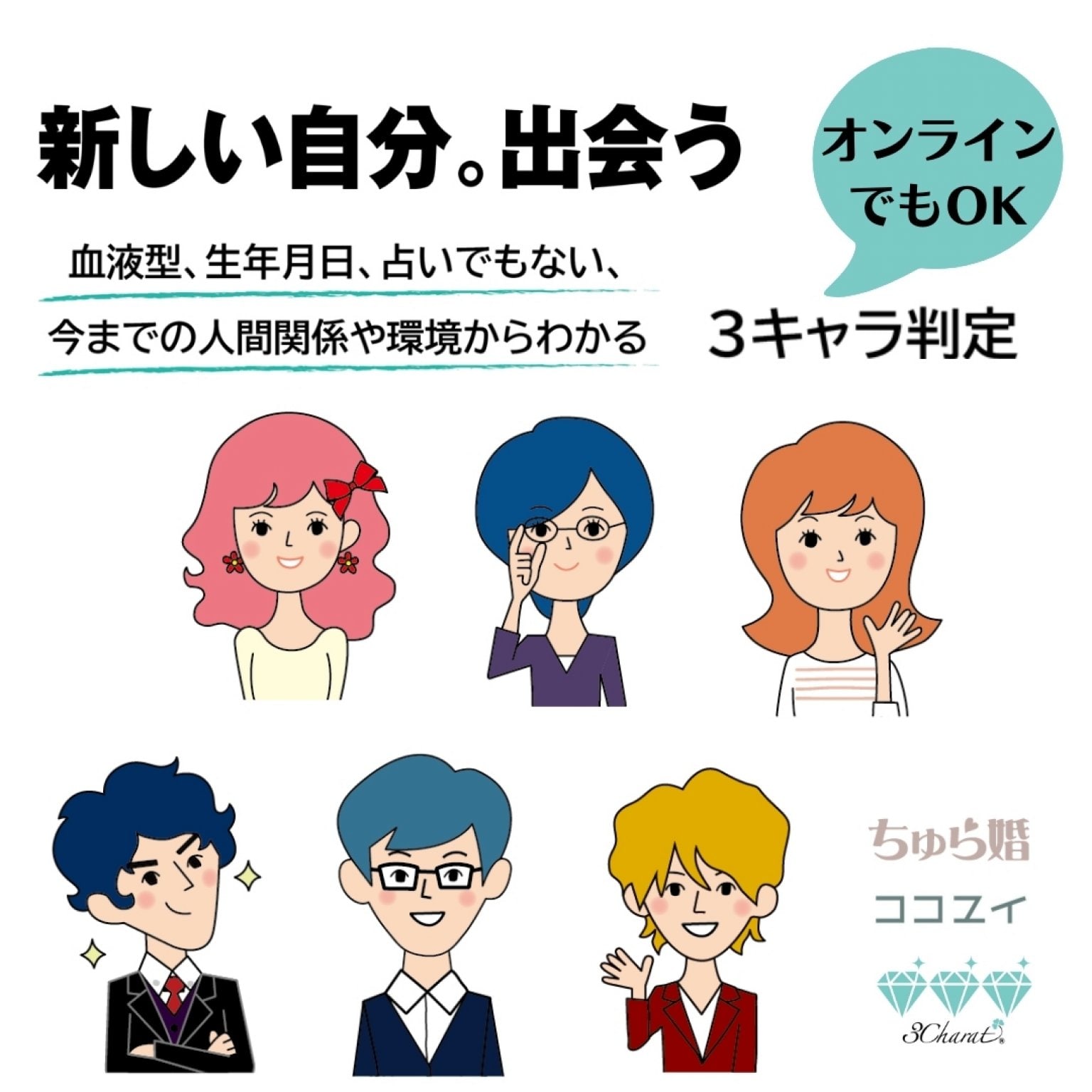 自分を知る！3キャラ判定体験会