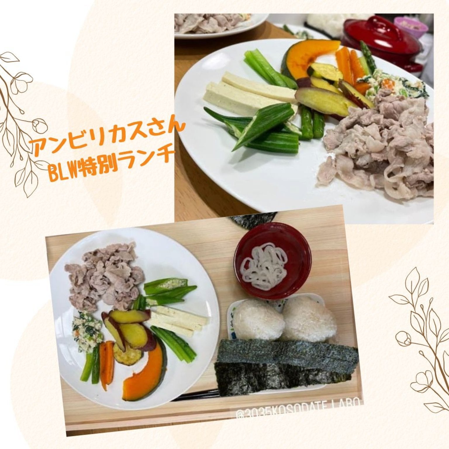 【BLW】偶数月開催　赤ちゃん主導の離乳お話し会＆お食事会　