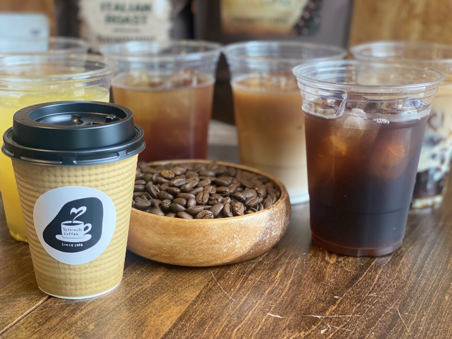 ドリンクチケット５杯＋（１杯サービス）ヨシモトコーヒー