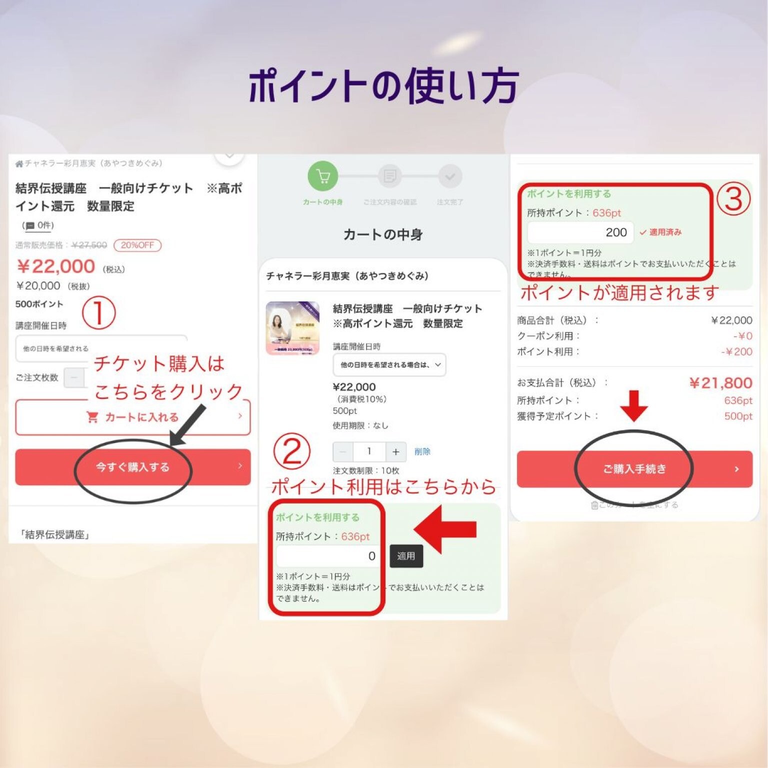 2025.3.5までの期間限定価格　結界伝授講座　一般向けチケット　※高ポイント還元　数量限定