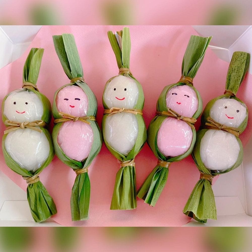 キュート！なおだんご】『笹雪だるま®』5個入×1箱（つぶあんたっぷり