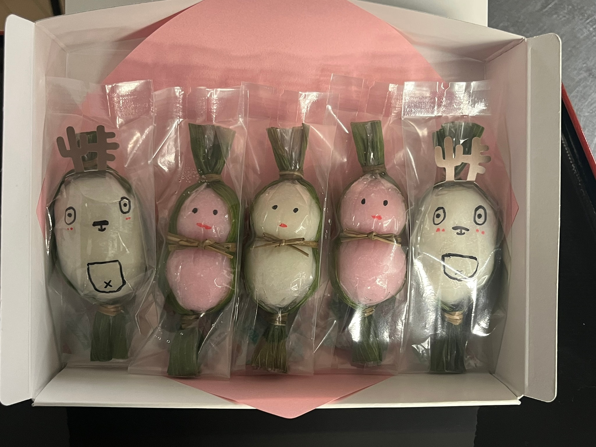5箱セット】『笹雪だるま®×峠の鹿ちゃん』コラボ♪ お団子5個入×5箱