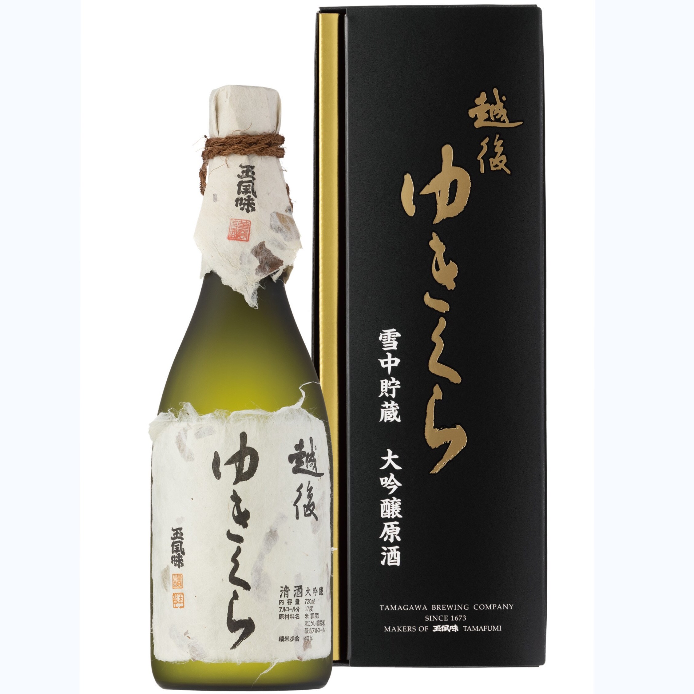 玉風味 越後ゆきくら 鑑評会出品 大吟醸原酒 720ml