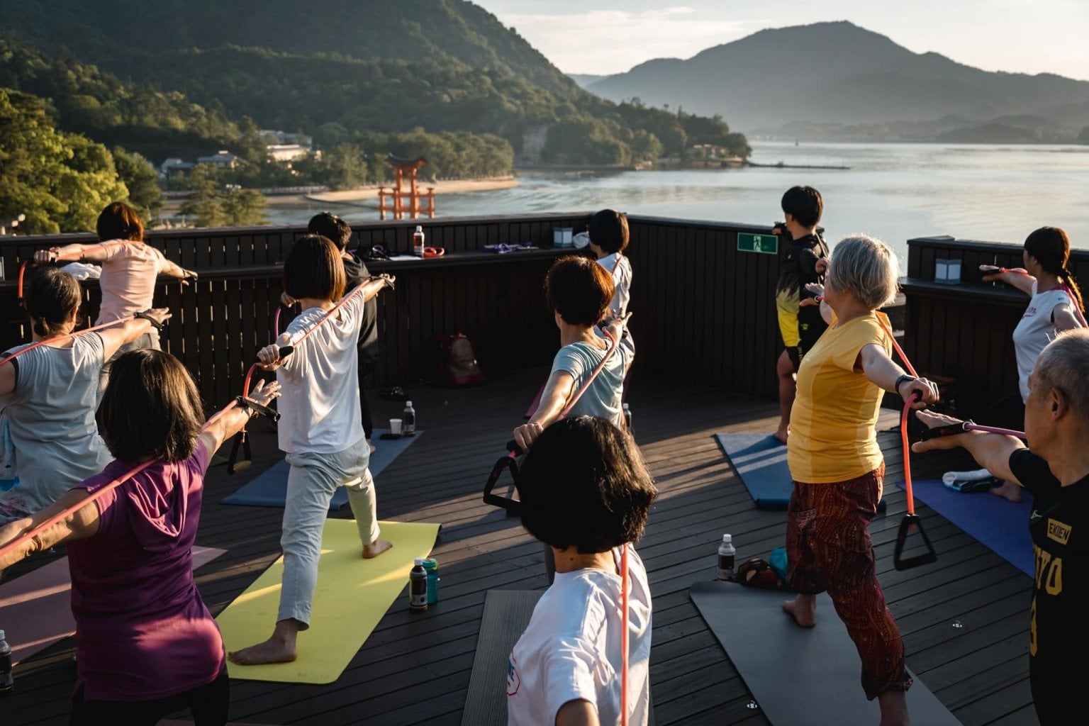 天空サンセット＆満月ヨガ(2023年9月29日)