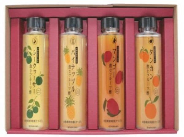 飲むフルーツ酢　4本　ギフトセット