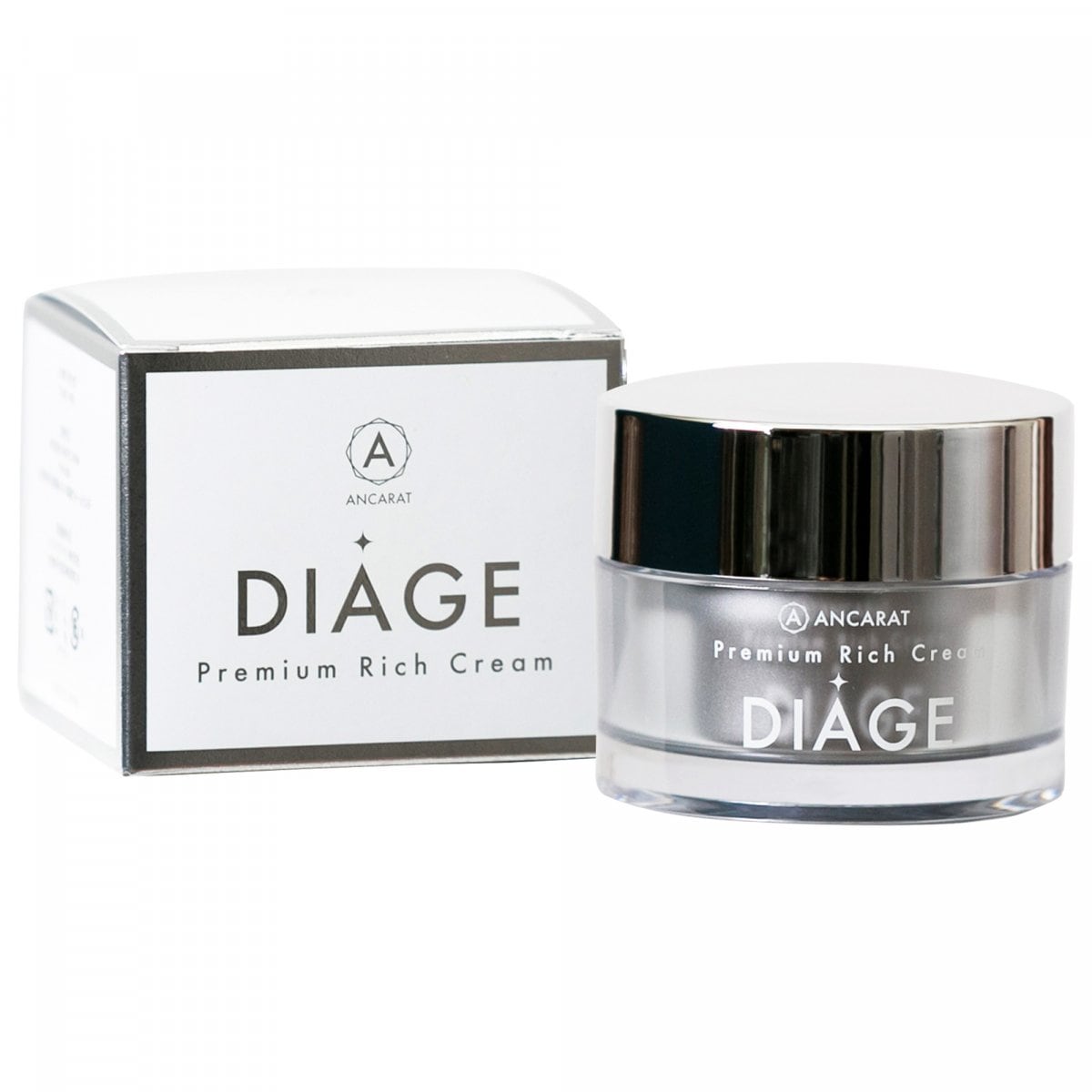 「ヒト臍帯血幹細胞クリーム＋TERAQOL BEAUTY WAVE加工」　DIAGE【Premium Rich Cream】（ディアージュ）　*BEAUTY WAVEによるリフトアップ効果をお試しください！　50g　　　　　　　　【送料無料】（沖縄、離島を除く）