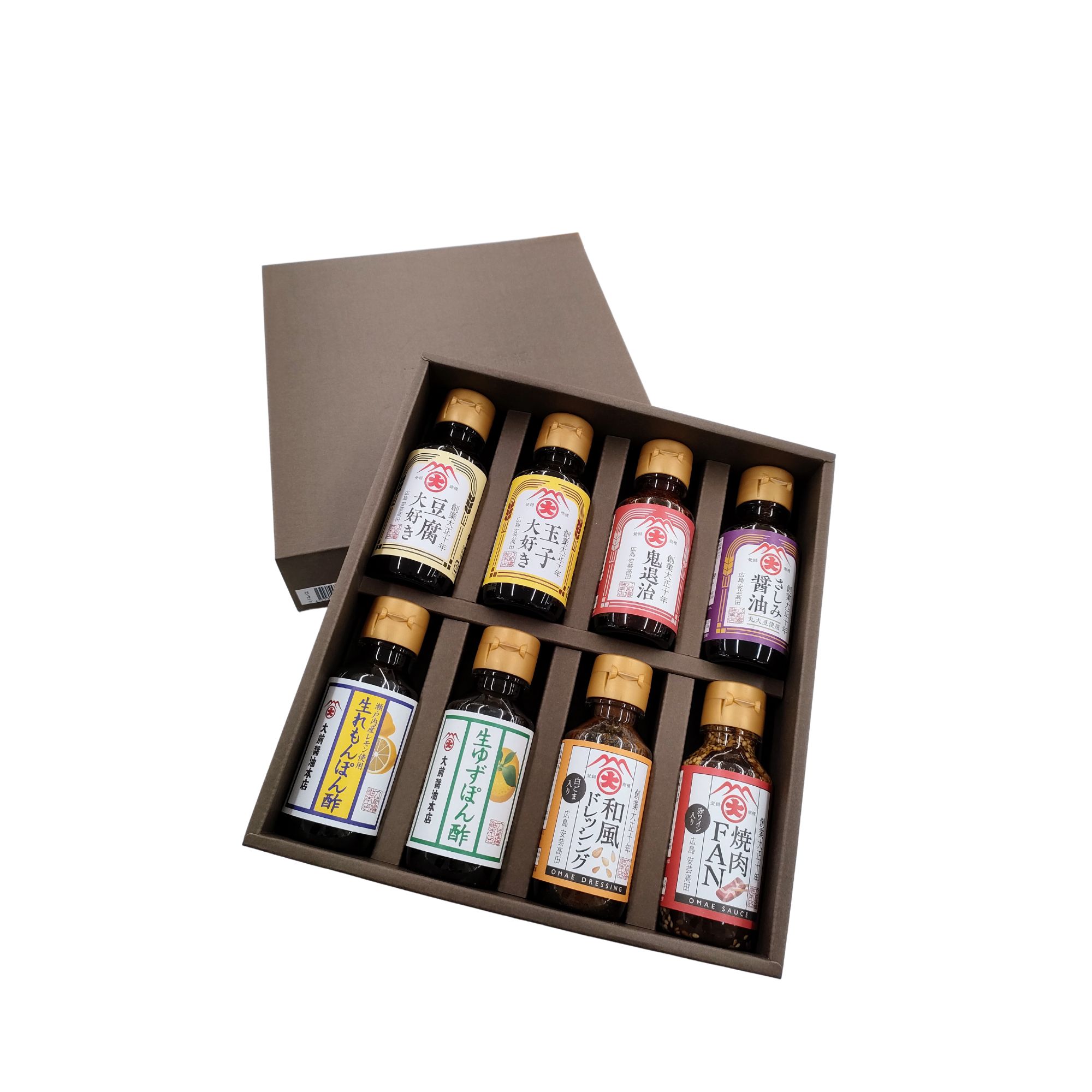 大前醤油本店 ギフトセット ミニボトル100ml✕8本セット