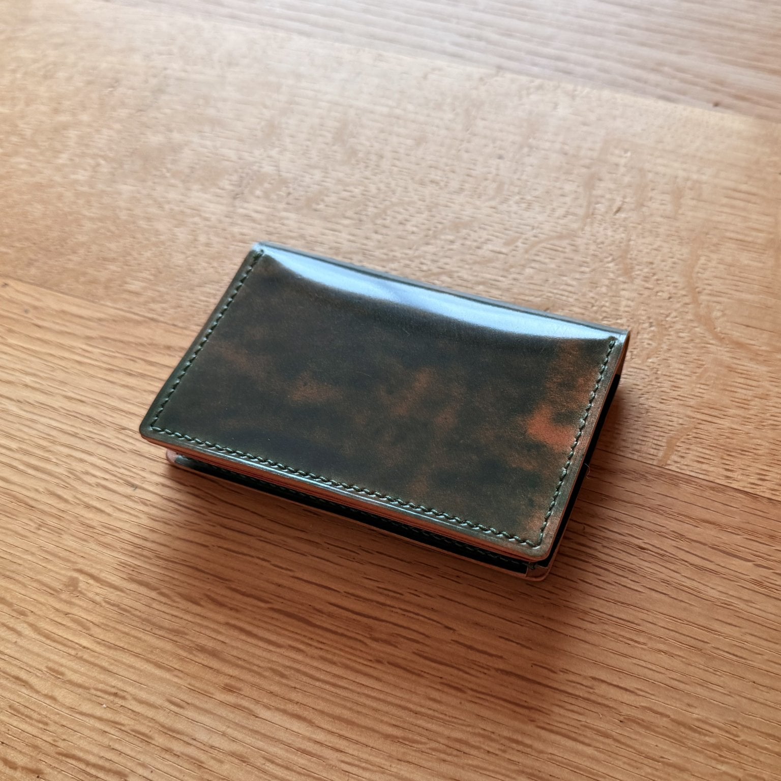 Y.M様専用　ROCADO CORDOVAN MARBLED 名刺入れ