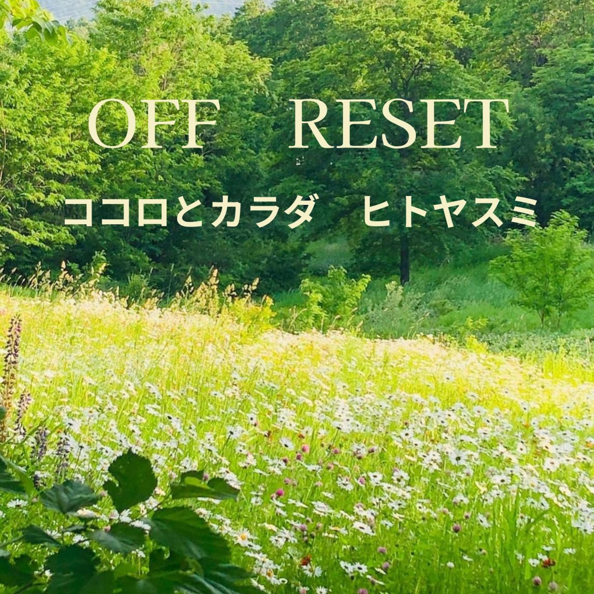毎日を頑張るあなたに、ホッと一息。　OFF RESET　ココロとカラダ　ヒトヤスミ　８ｇ