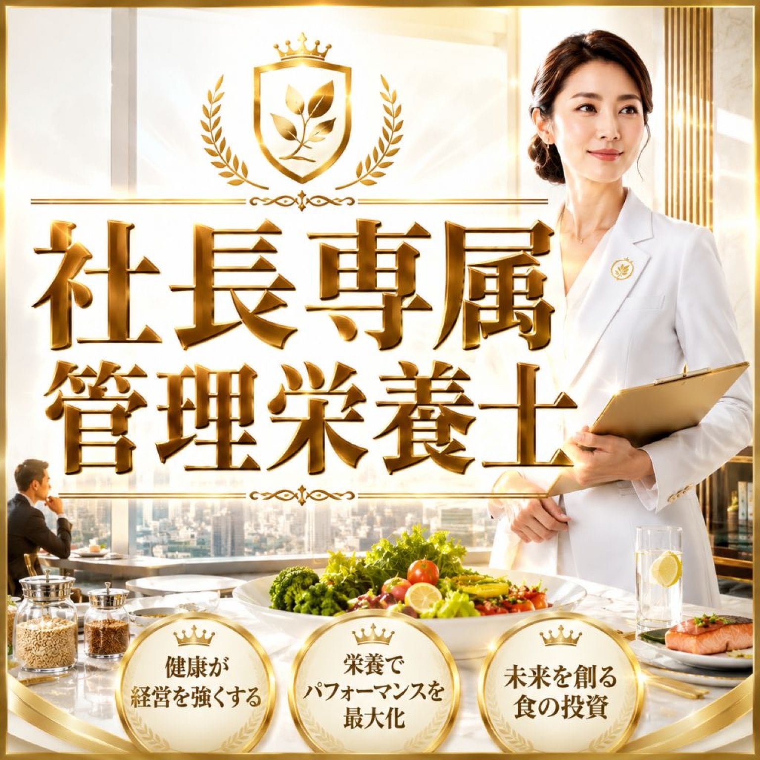 社長専属管理栄養士