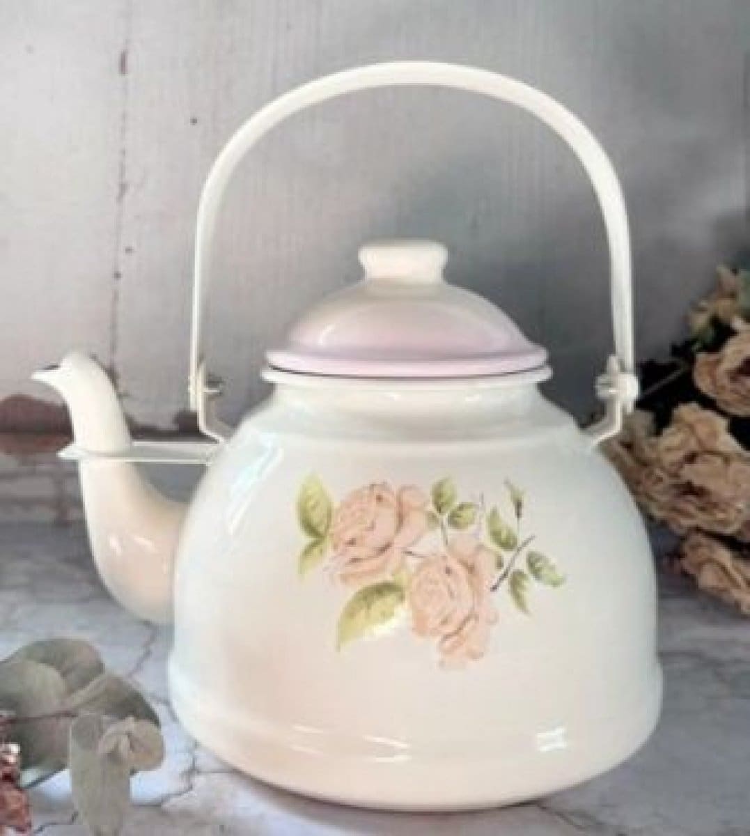 イマン ダイアナローズ ティーバッグトレー 【日本製】［ホーロー/花柄