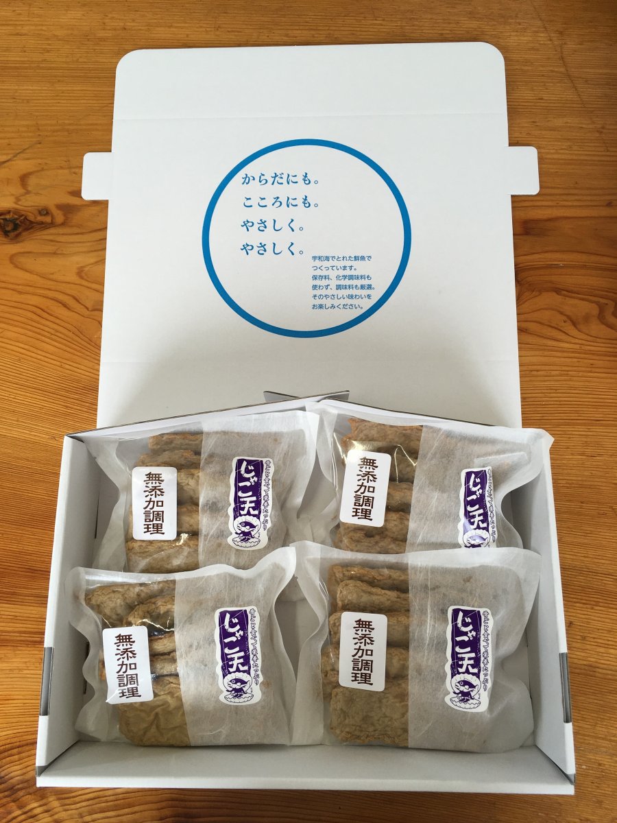 じゃこ天「お遍路セット」 (じゃこてん5枚入り4袋 計20枚)