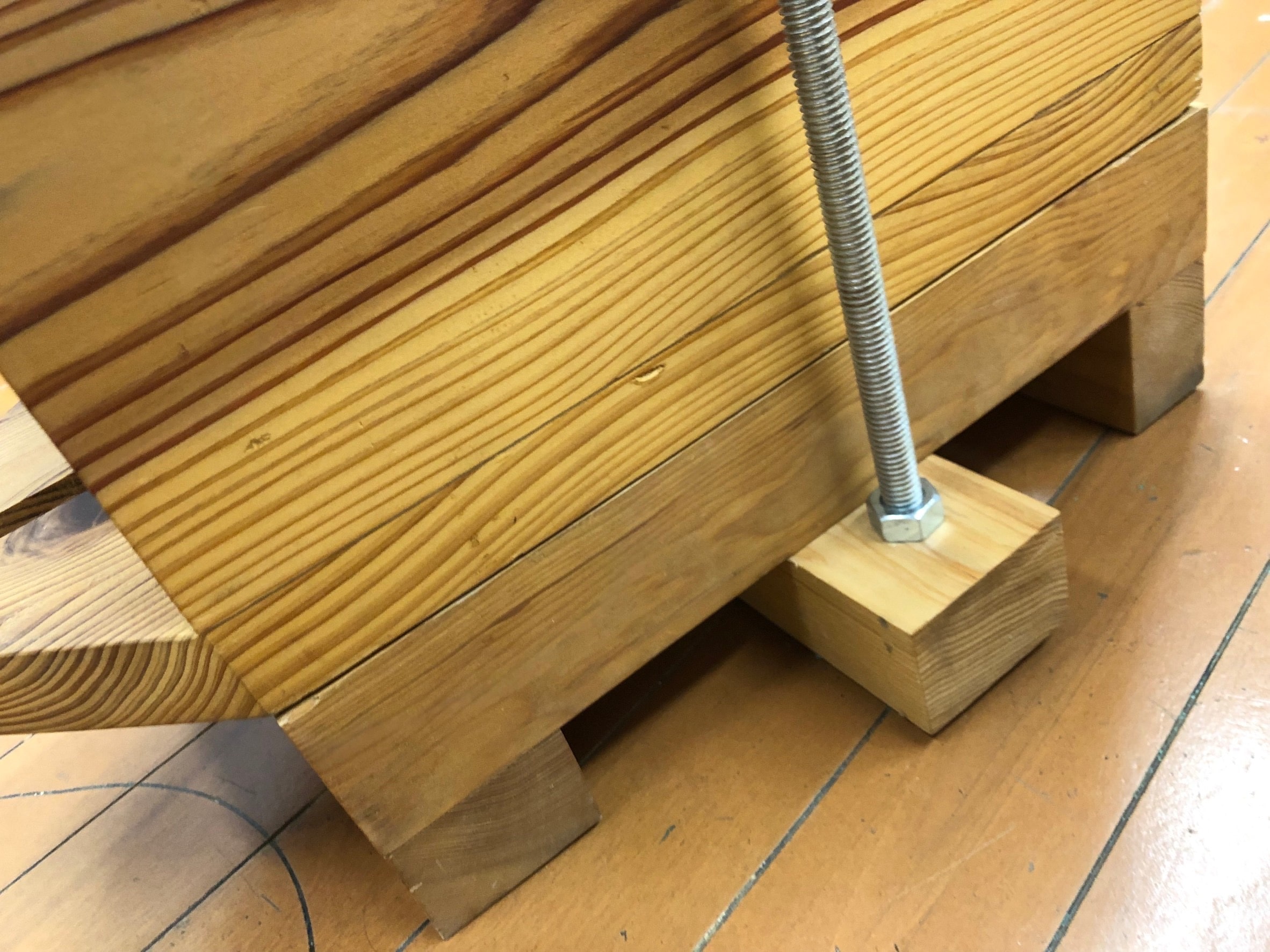 ヒデクラ式家庭用醤油絞り機リニューアルジャッキパーツ