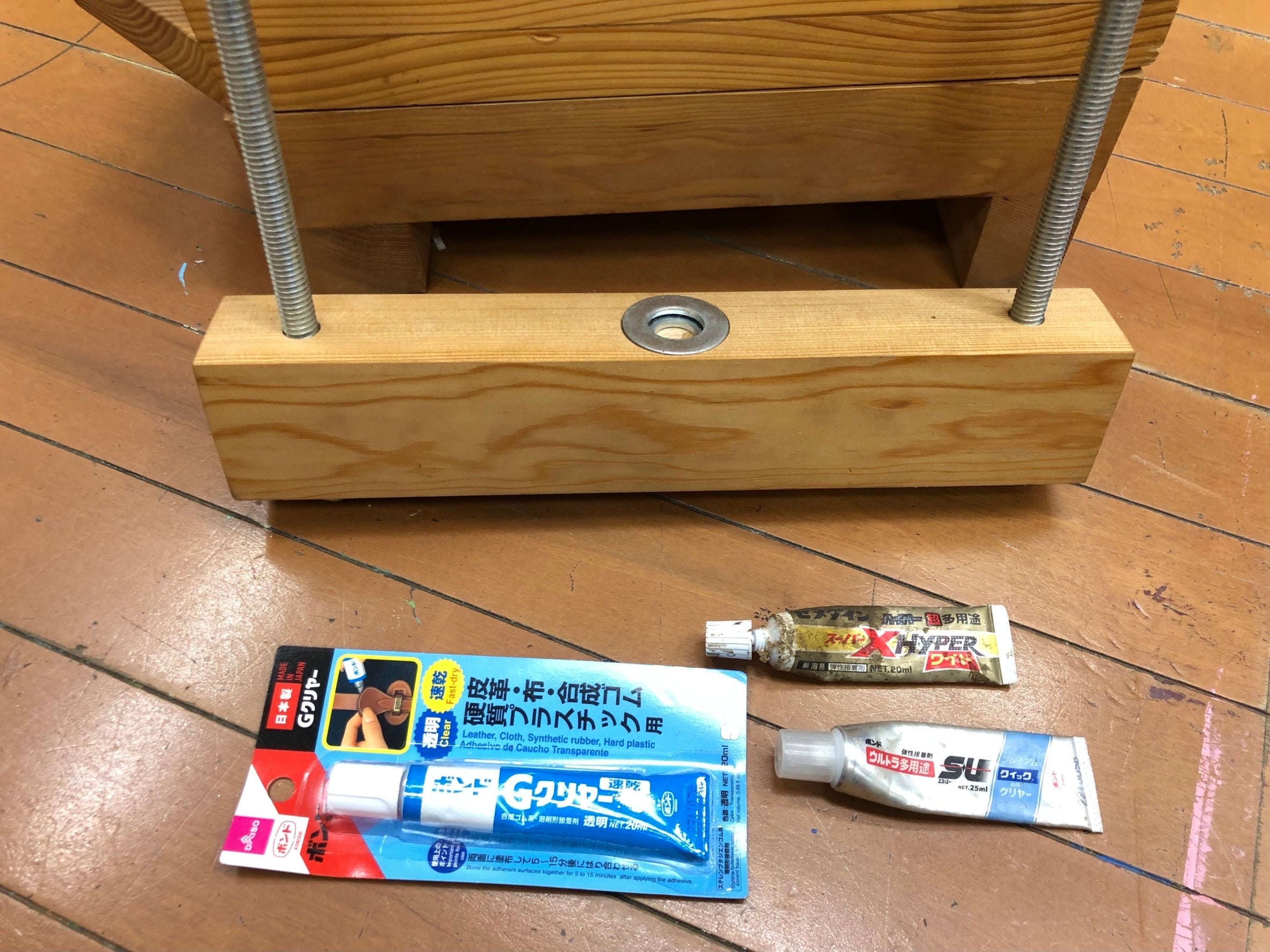 ヒデクラ式家庭用醤油絞り機リニューアルジャッキパーツ