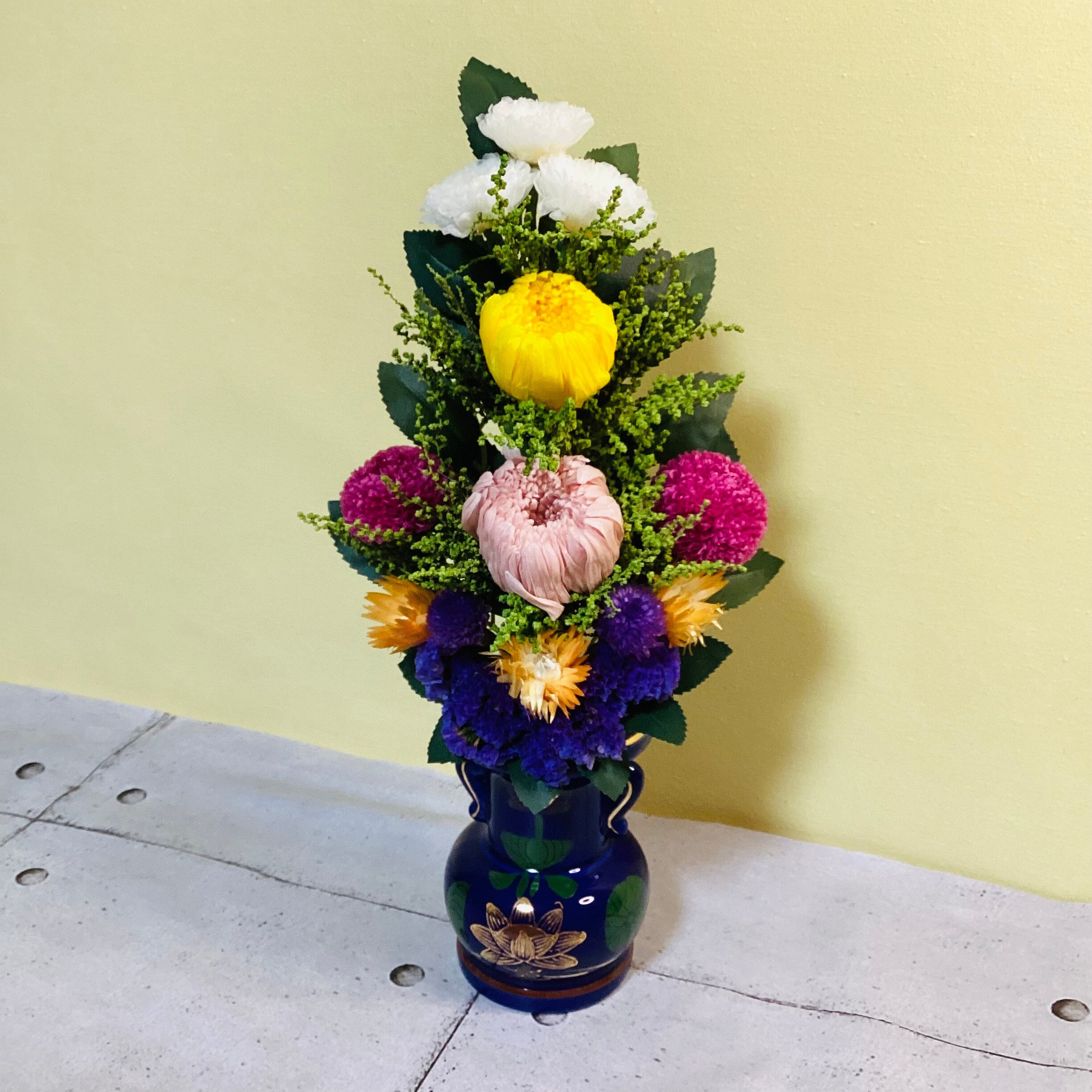 仏花プリザーブドフラワー プリザーブドフラワーの仏花/当店の人気商品
