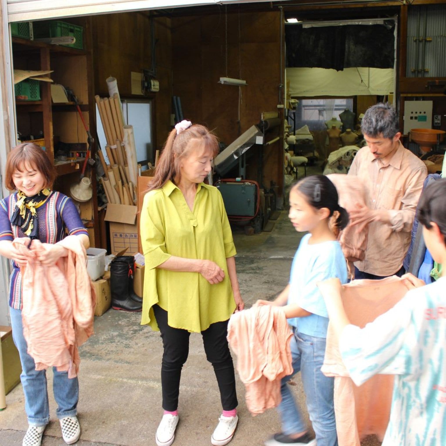 【学生用】2023.7.29 柿渋染の体験（中学生以上）