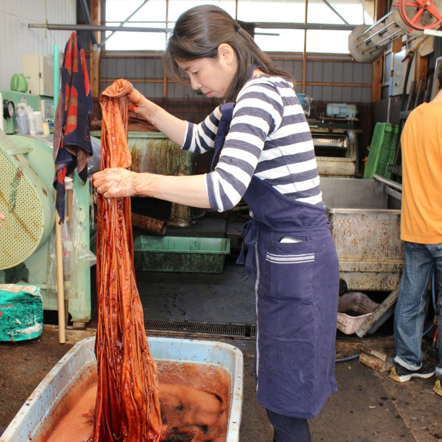 【学生用】2023.7.29 柿渋染の体験（中学生以上）
