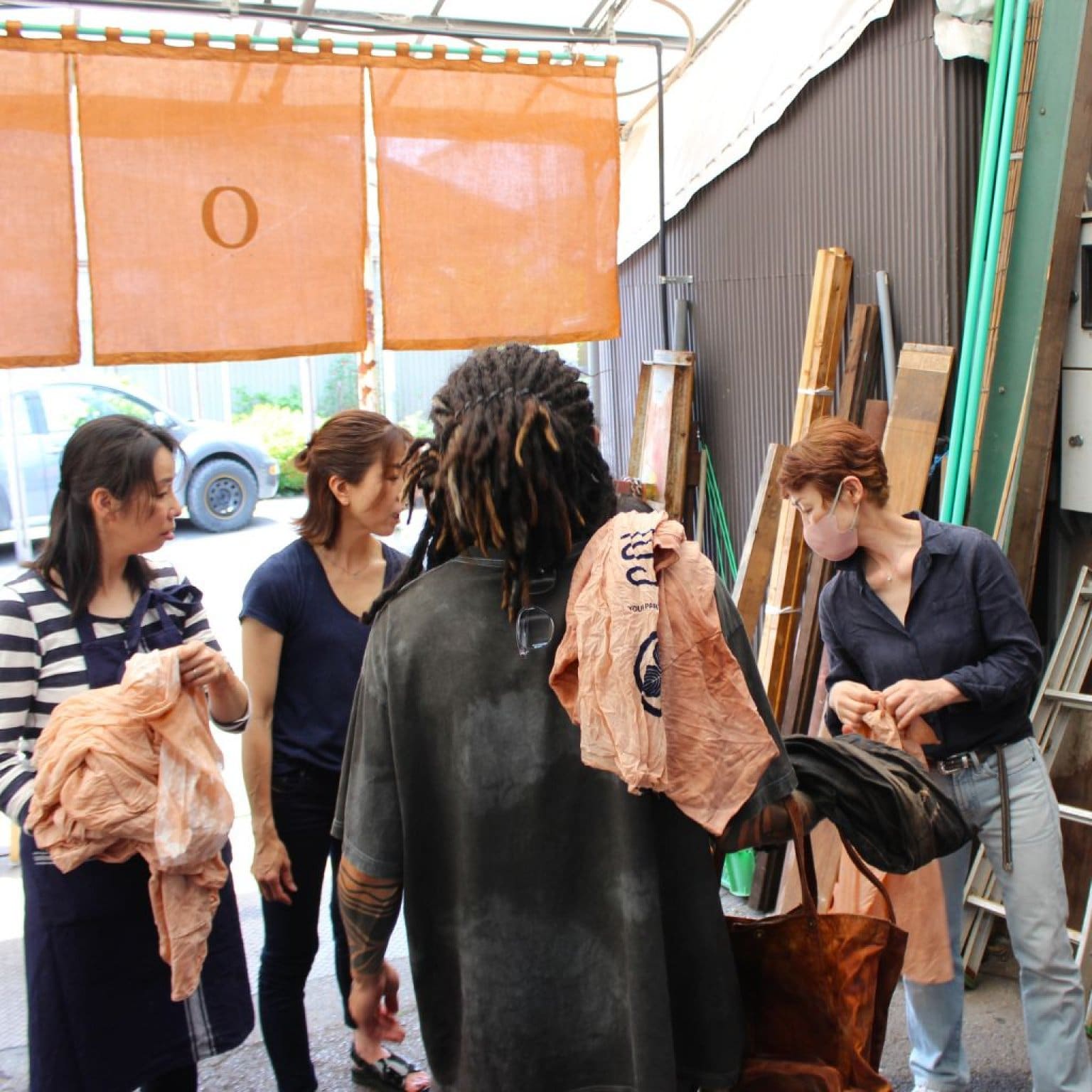 【学生用】2023.7.29 柿渋染の体験（中学生以上）