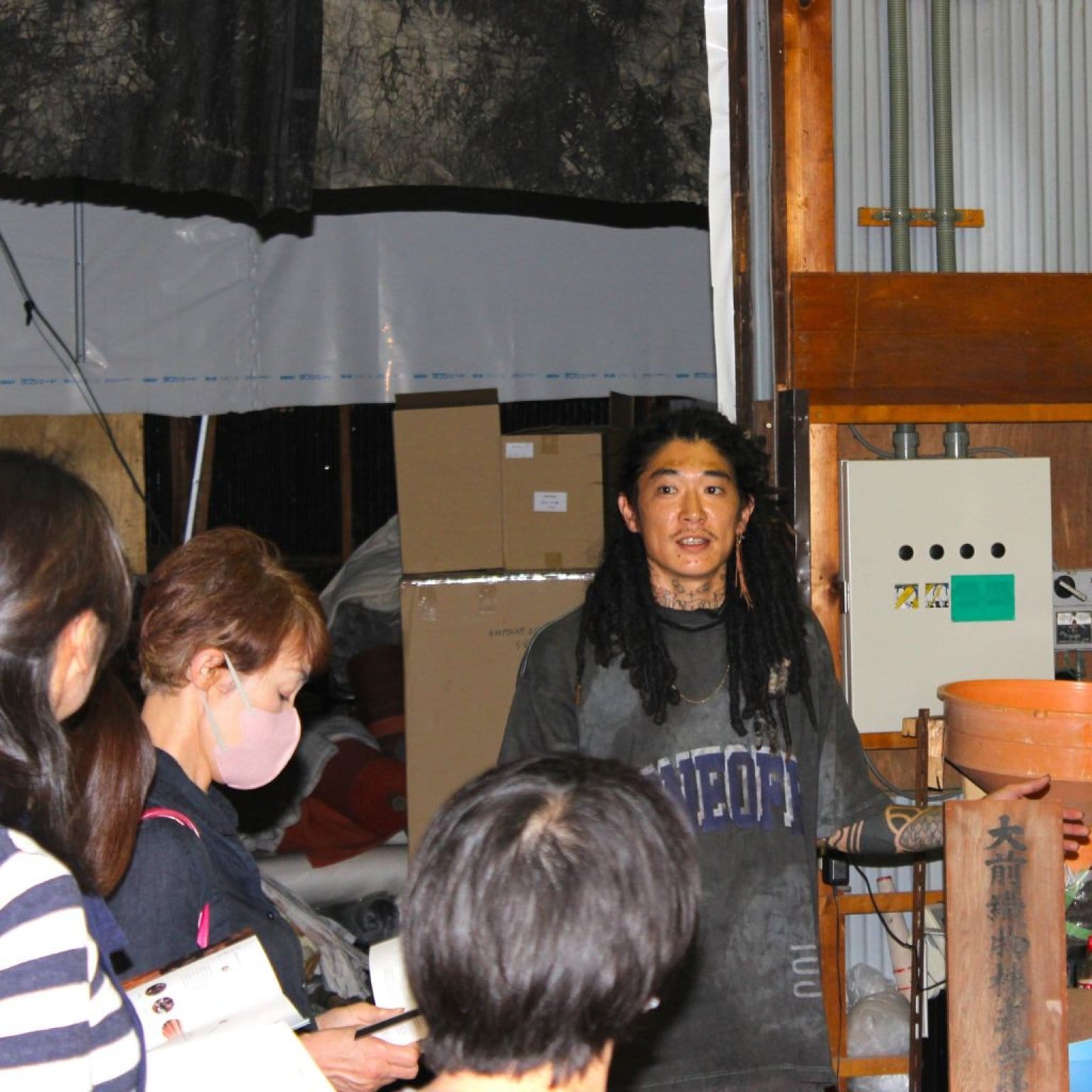 【学生用】2023.7.29 柿渋染の体験（中学生以上）