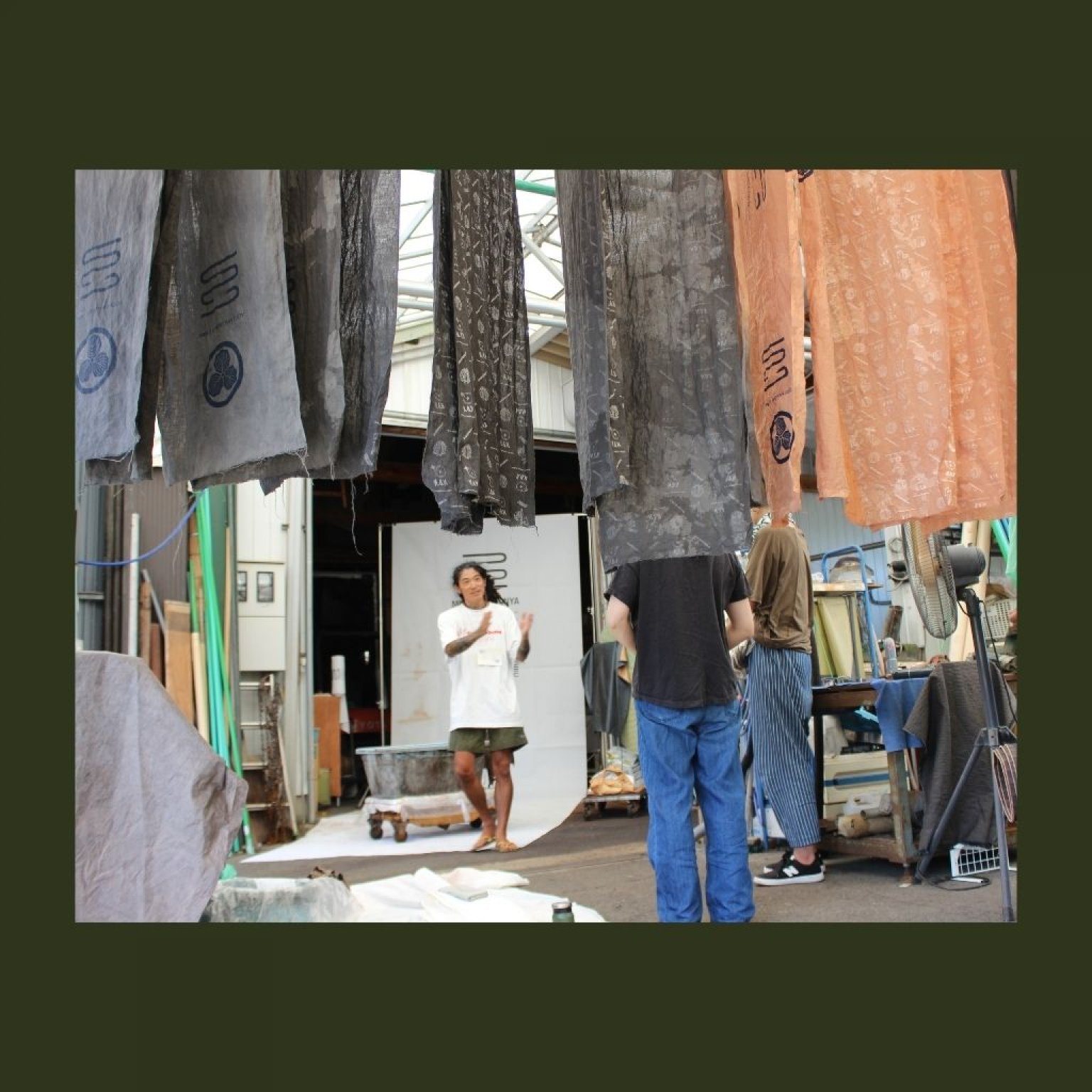 【社会人用・午後の部】2023.11.18 柿渋染の体験