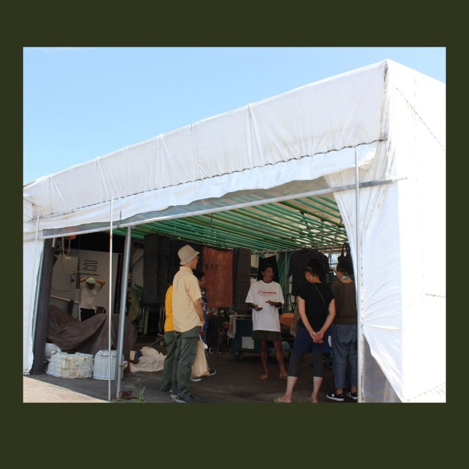 【社会人用・午後の部】2023.11.18 柿渋染の体験