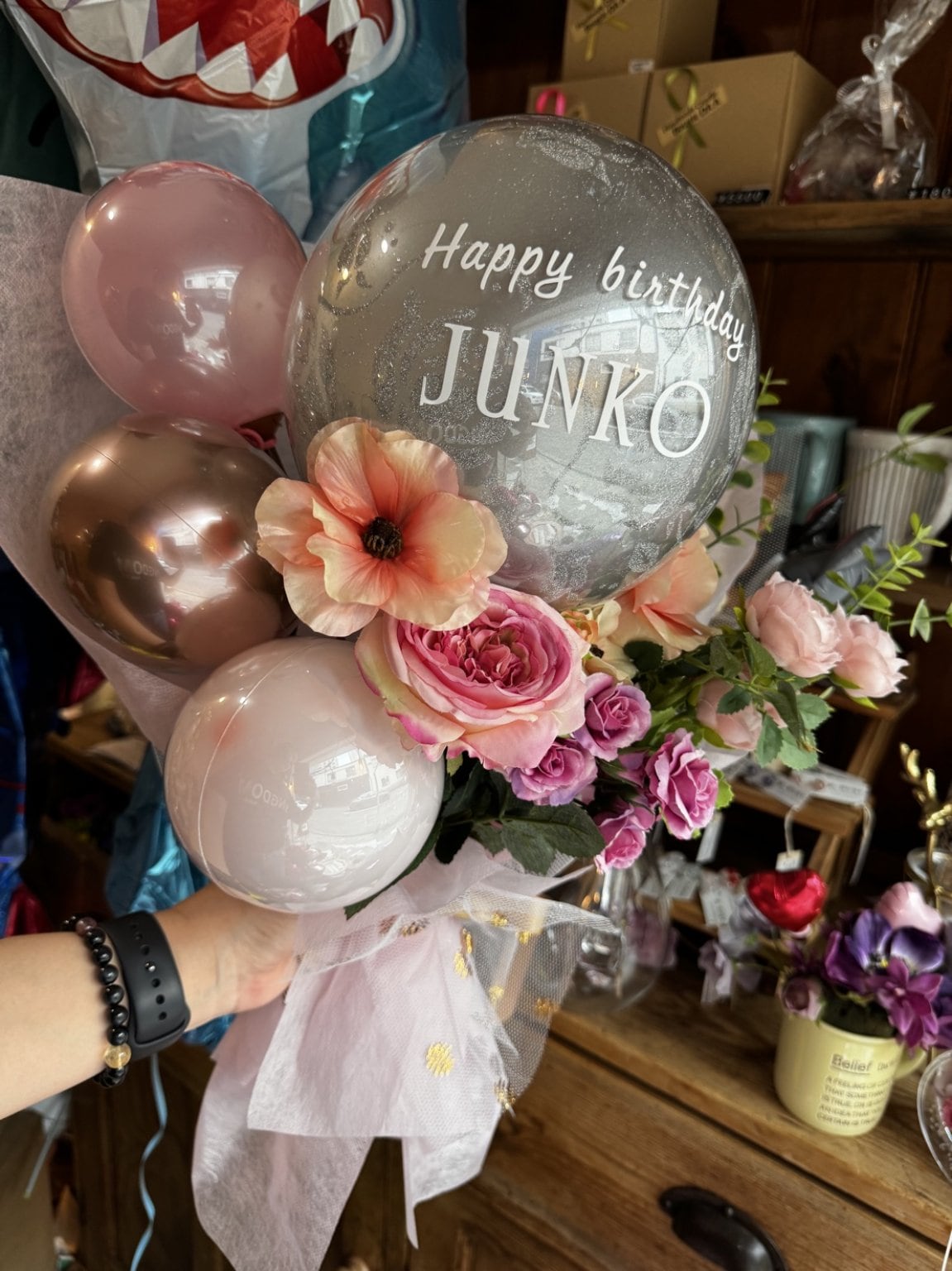 BIRTHDAYバルーンバンチ（5500円）