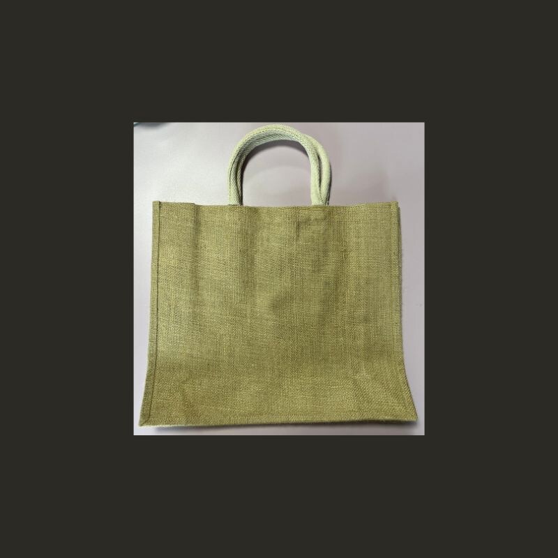 うらめしや】カラカサお化けロゴ入り麻バッグ