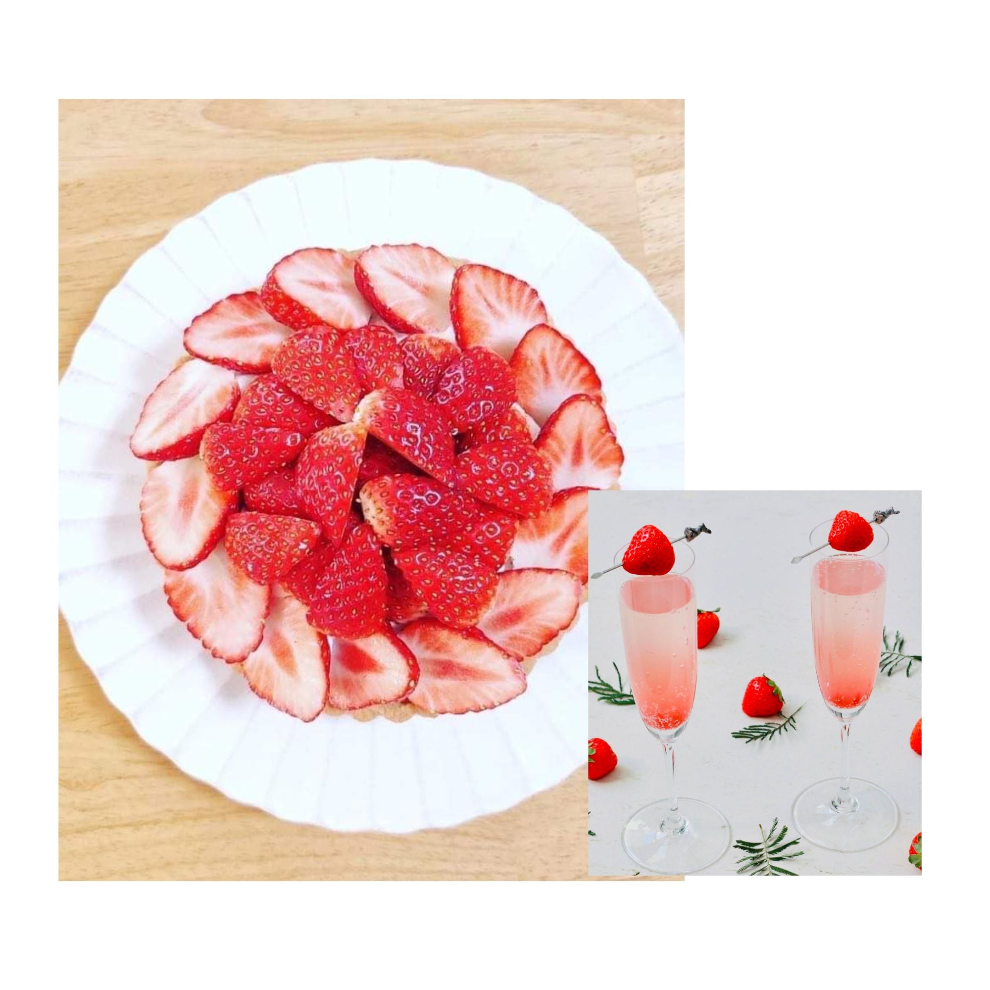 宮城県産ヒルズいちごの紅白で大人気！天使のいちご入り食べ比べセット🍓