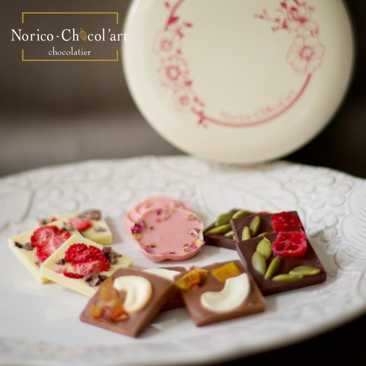 花のマンディアン缶〜ノリコショコラ〜母の日の贈り物に