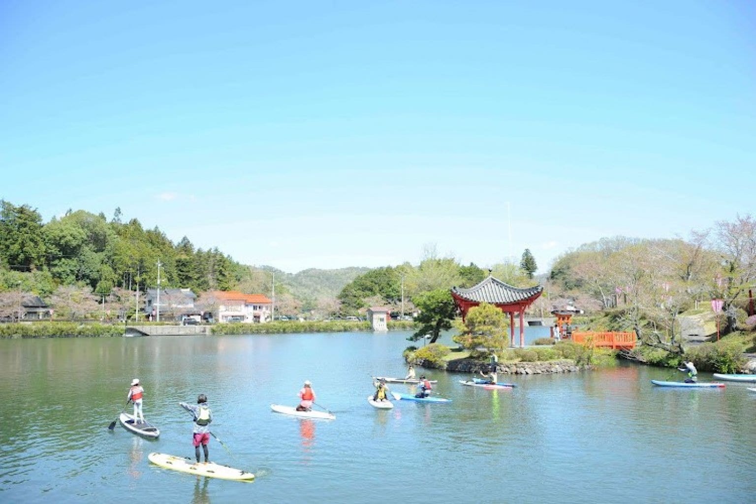 【2026】お花見SUP（シングルSUP）  庄原さくら祭り＆さくらフェスティバル　