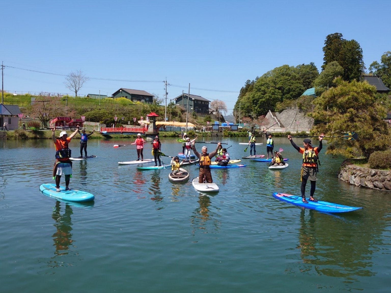 【2026】お花見SUP（シングルSUP）  庄原さくら祭り＆さくらフェスティバル　