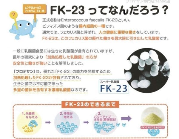 ツヤット FK-23 フェカリス乳酸菌1包3000億個