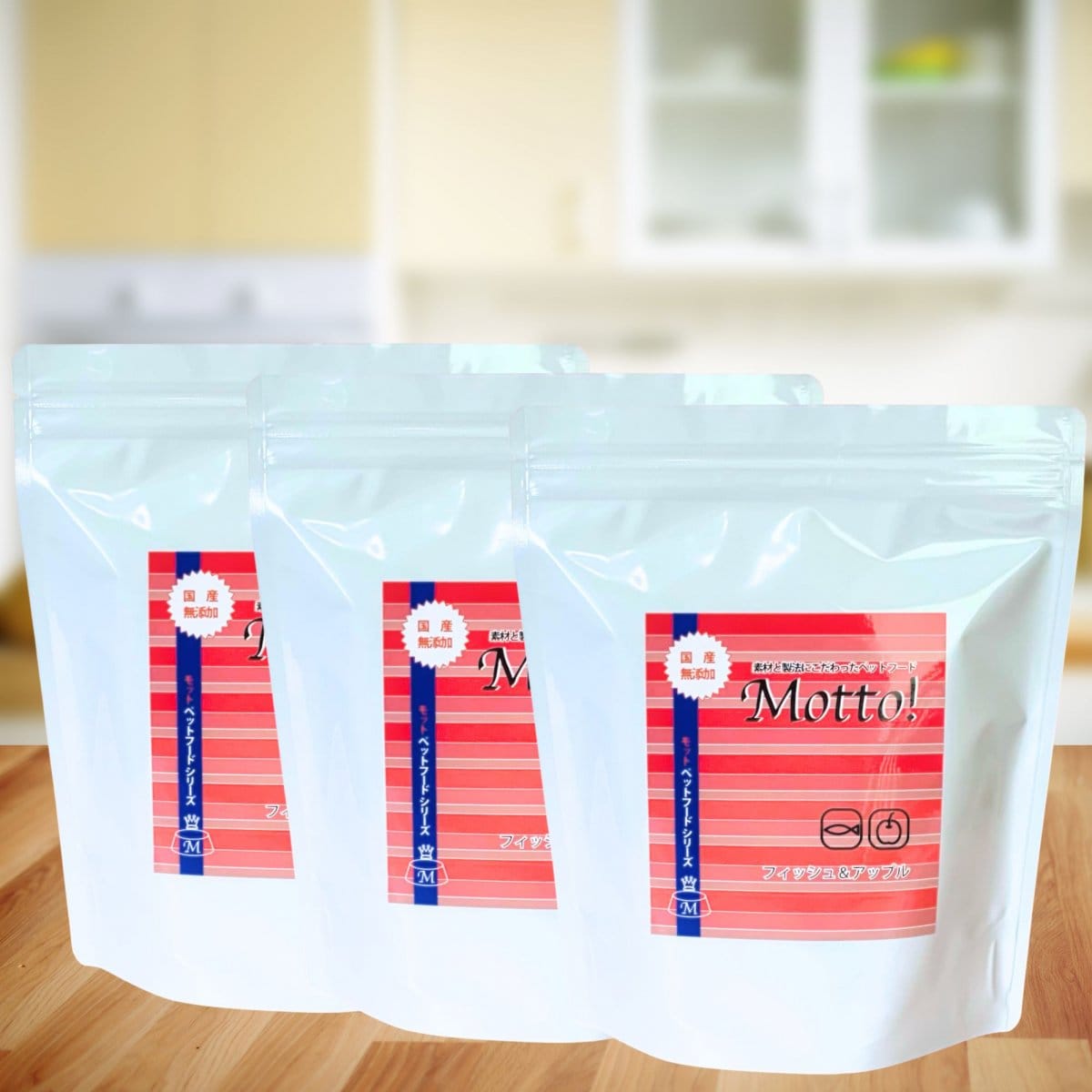 お得な　3個SET　フィッシュ＆アップル　800g　F&A　（お魚に林檎を配合したヘルシーなドライフード）