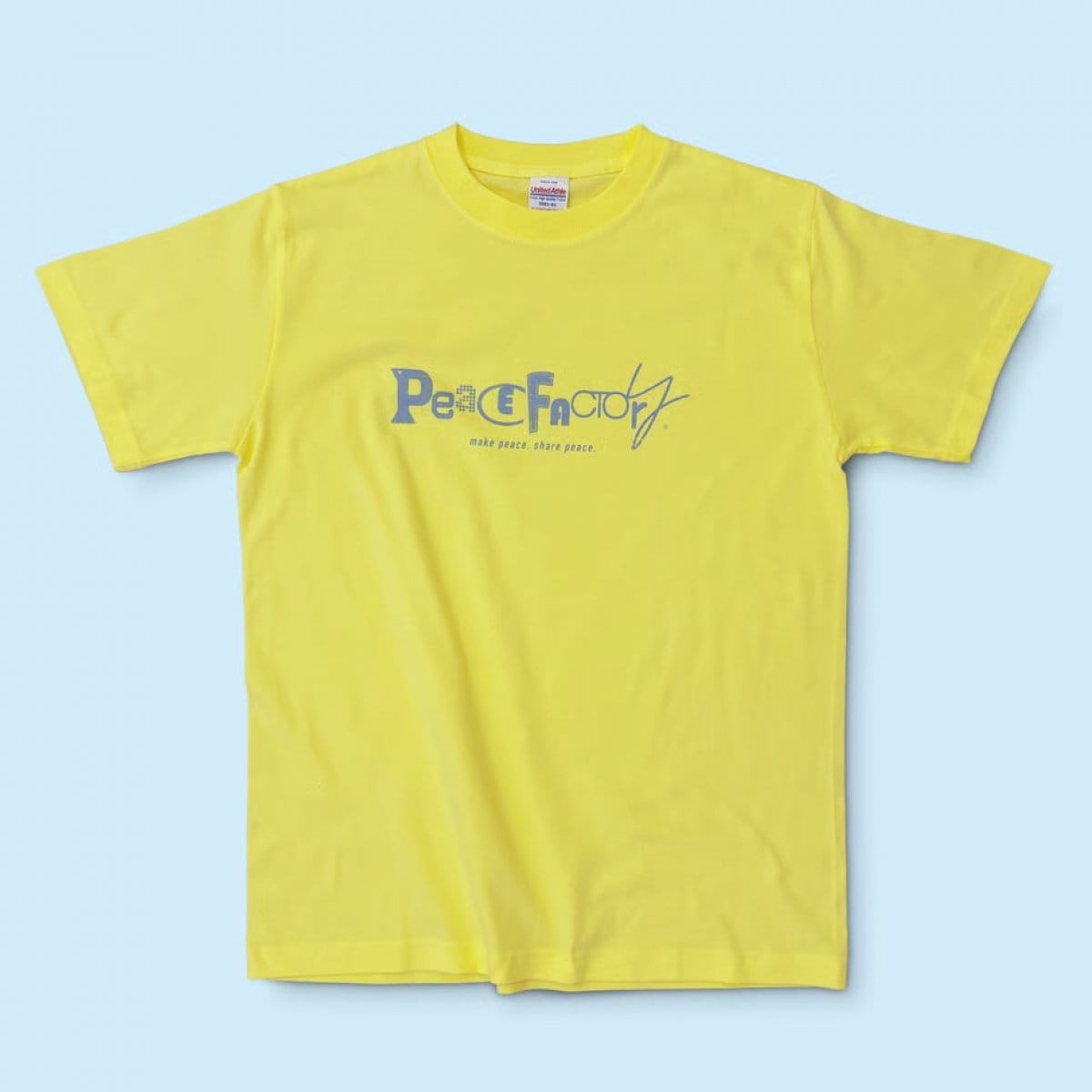 PeaceFactory オリジナルデザインTシャツ Yellow