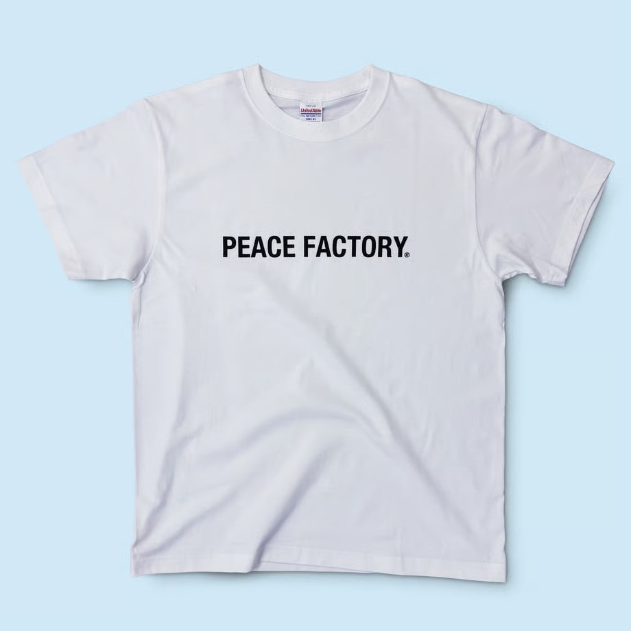 PeaceFactory オリジナルデザインTシャツ ホワイト