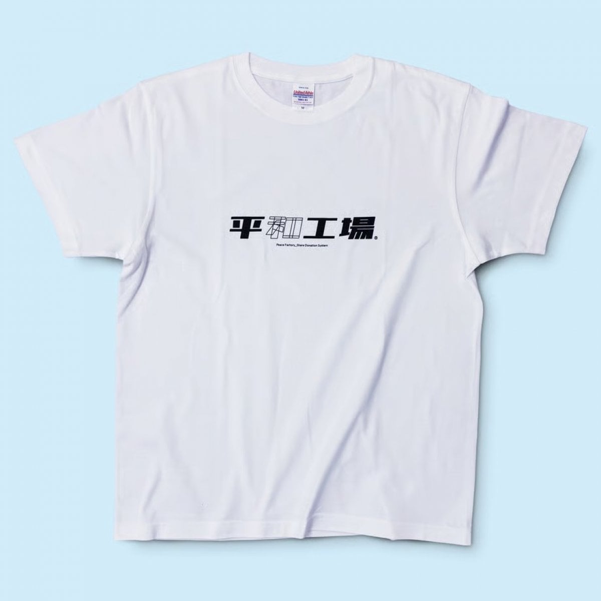 PeaceFactory オリジナルデザインTシャツ　ホワイト02