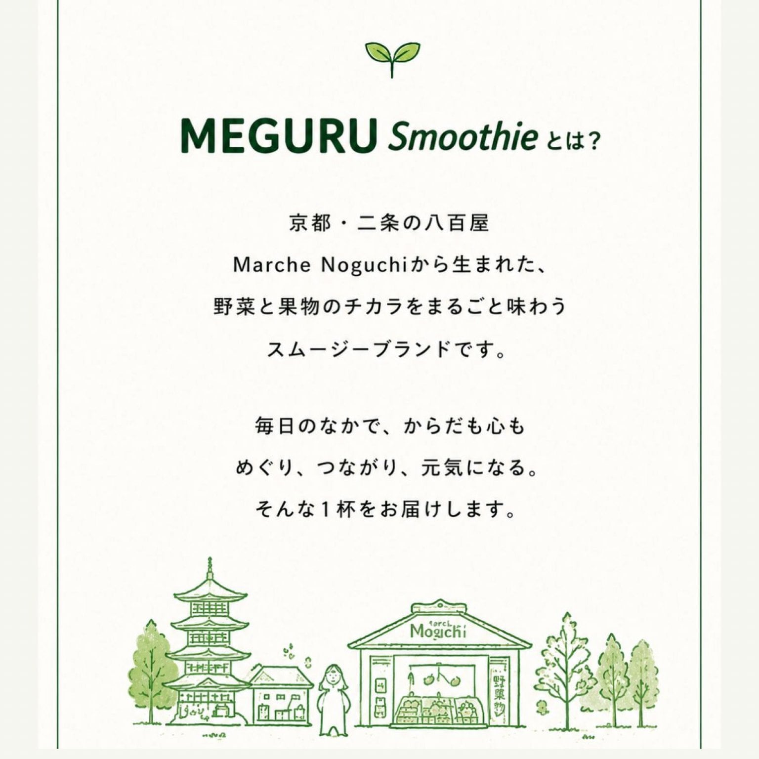 【改訂版】八百屋さんが作ったスムージーブランド 『MEGURU Smoothie ブランドブック＆レシピBOOK』