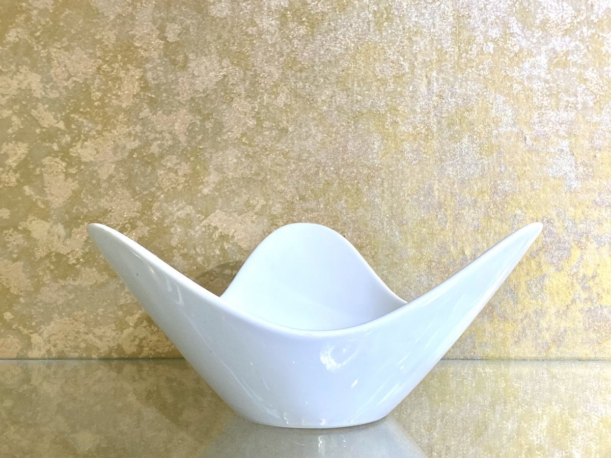 【大特価】ホワイトスプラッシュボウル