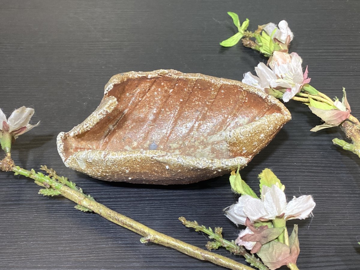 陶芸家 小島作 落葉小鉢