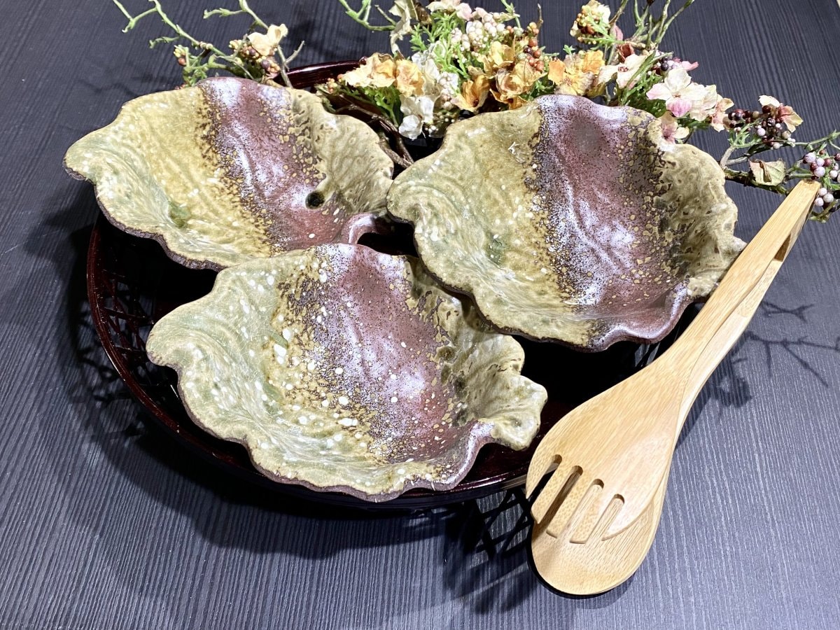 木の葉雪ちらし中鉢3個セット